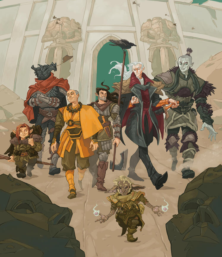 The Gates of Barovia Party for a Curse of Strahd Campaign